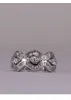 Bague Waves Or blanc et Diamants sold by 58 Facettes