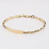 Bracelet gourmette 2 ors sold by 58 Facettes