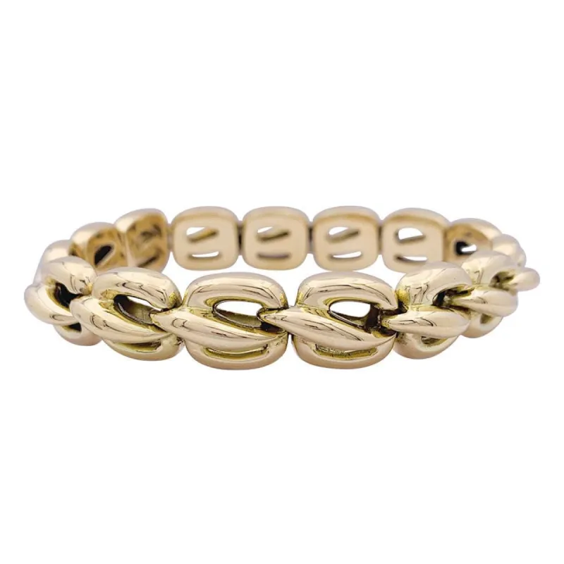 Bracelet Chaumet "Kalinska", or jaune sold by 58 Facettes