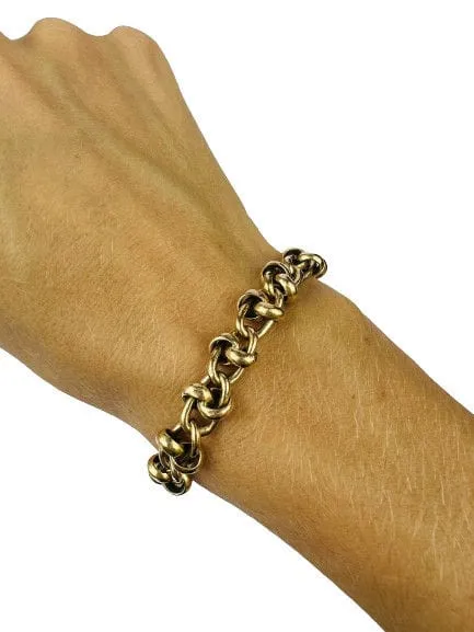 Bracelet Maille Fantaisie Or sold by 58 Facettes product image thumbnail 2