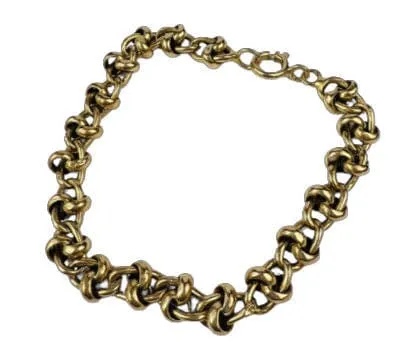 Bracelet Maille Fantaisie Or sold by 58 Facettes
