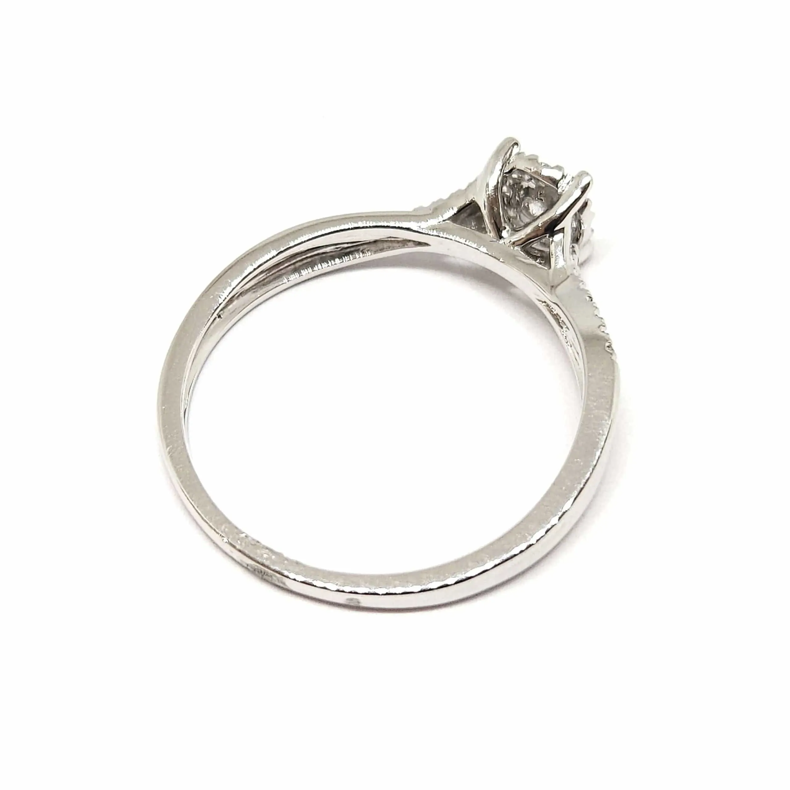 Bague diamants or blanc sold by 58 Facettes product image thumbnail 3