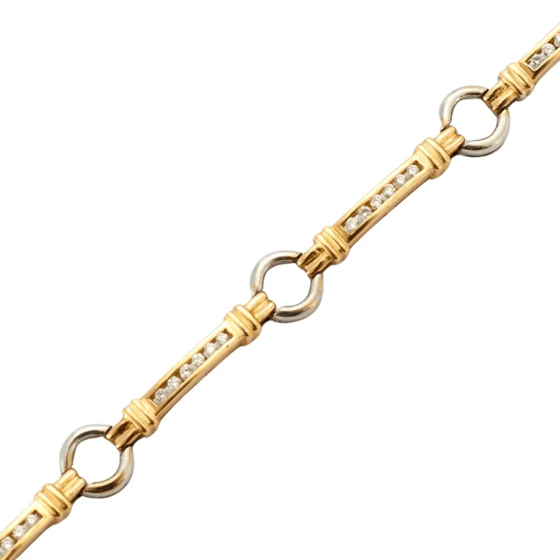 Bracelet Or Diamants sold by 58 Facettes