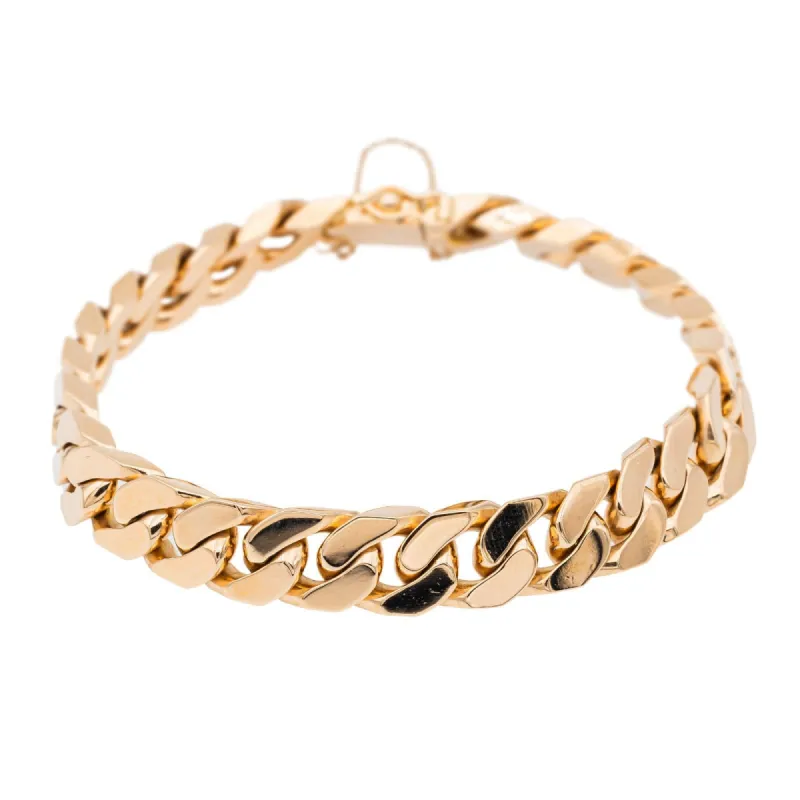 Bracelet Gourmette Or rose sold by 58 Facettes