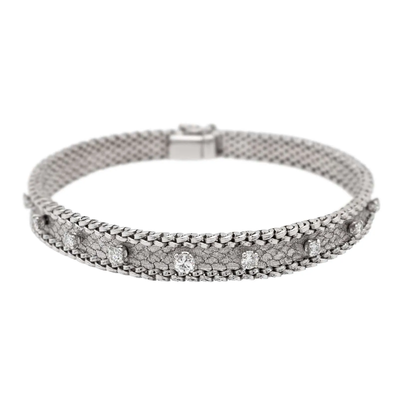 Bracelet Or blanc Diamant sold by 58 Facettes