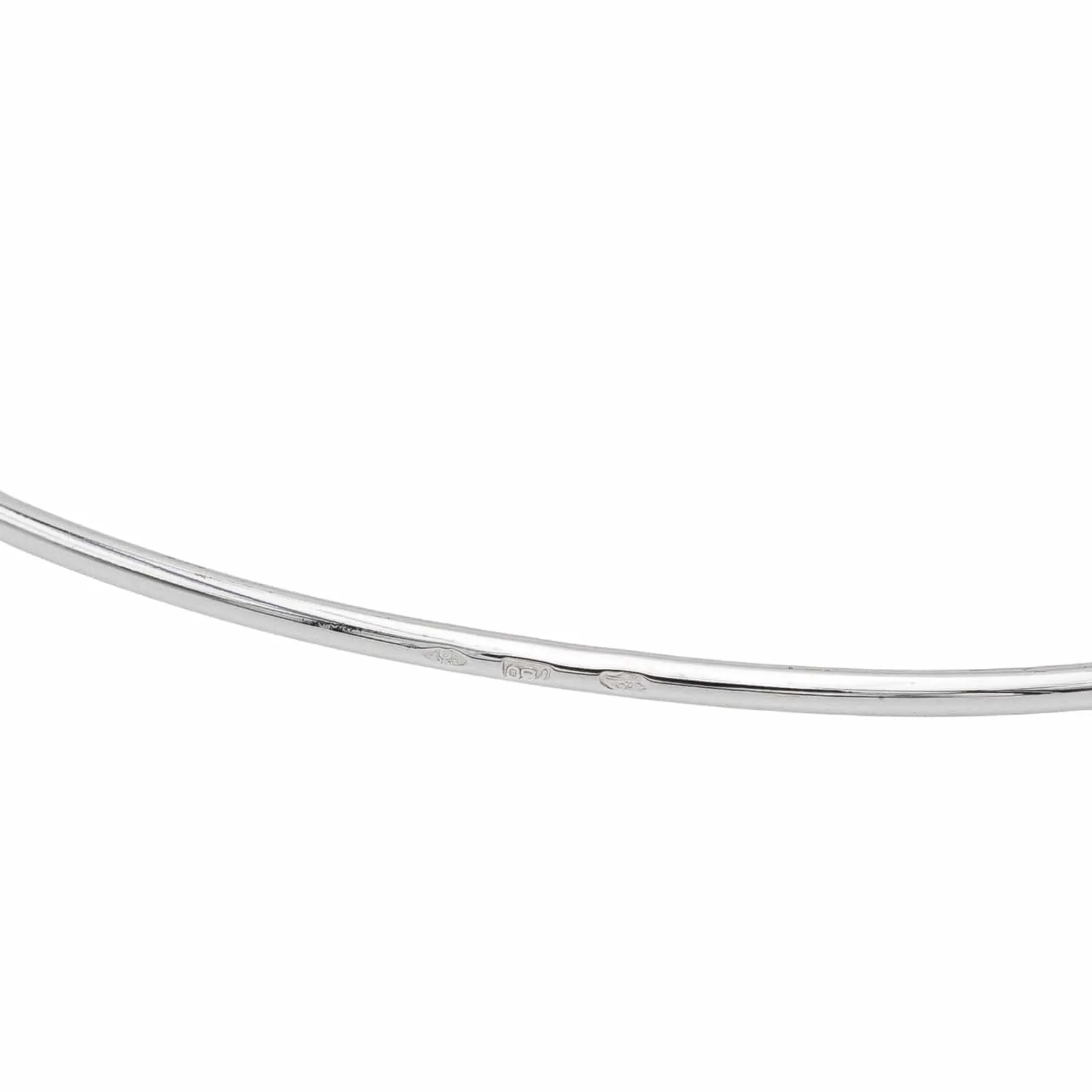 Bracelet Jonc Or blanc sold by 58 Facettes product image thumbnail 5