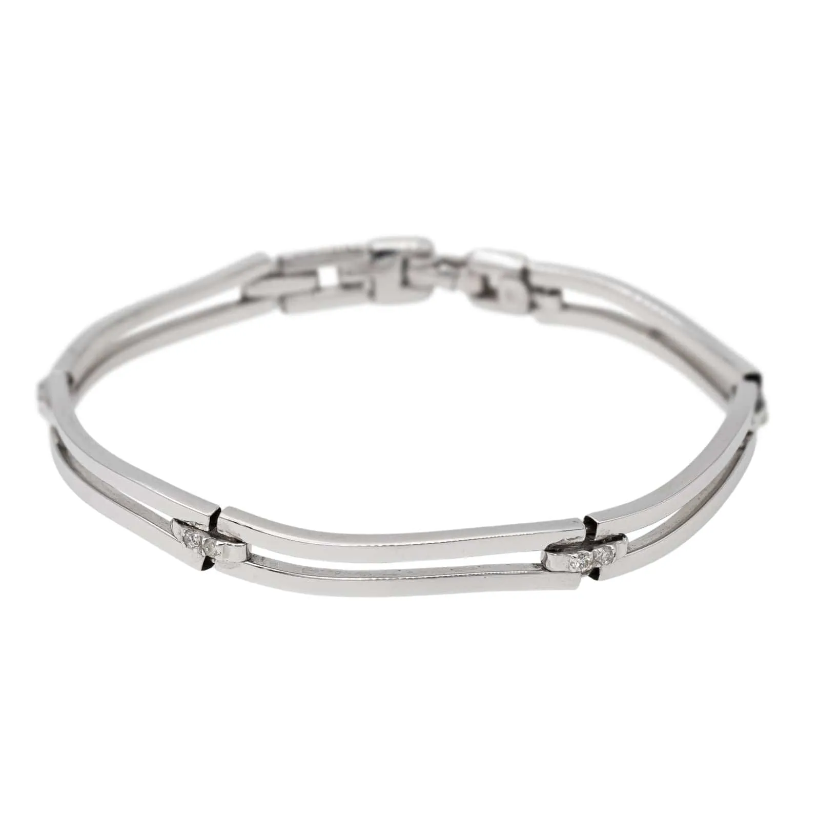 Bracelet Or blanc Diamant sold by 58 Facettes product image thumbnail 5
