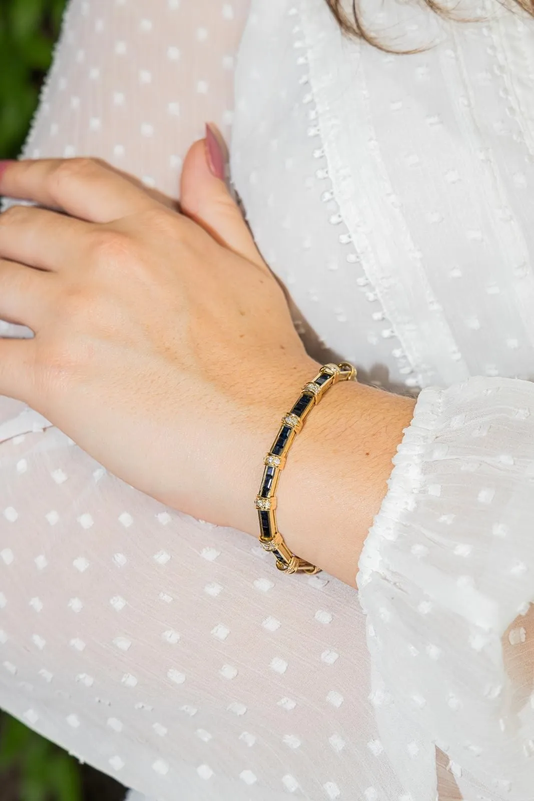 Bracelet Or jaune Saphir sold by 58 Facettes product image thumbnail 2