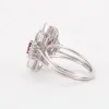 Bague Diamants taille baguette Rubis sold by 58 Facettes