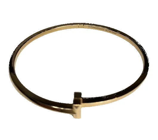 Tiffany & Co. Tiffany T T1 - Bracelet étroit en or rose 18K sold by 58 Facettes product image thumbnail 3