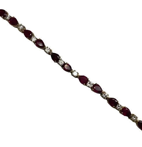 BRACELET DIAMANTS RUBIS sold by 58 Facettes product image thumbnail 3
