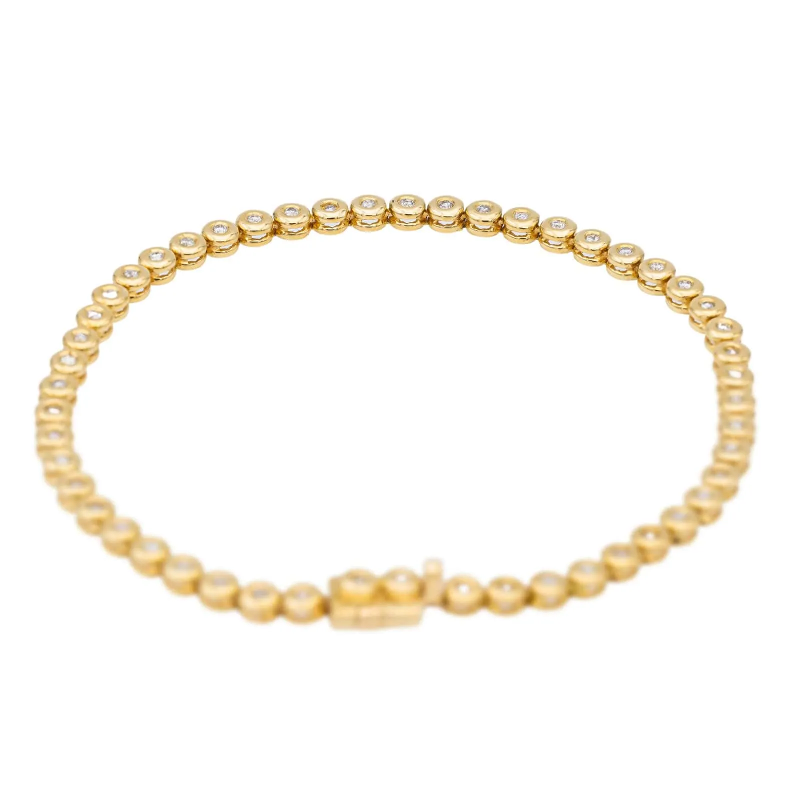 Bracelet Ligne Or jaune Diamant sold by 58 Facettes product image thumbnail 5