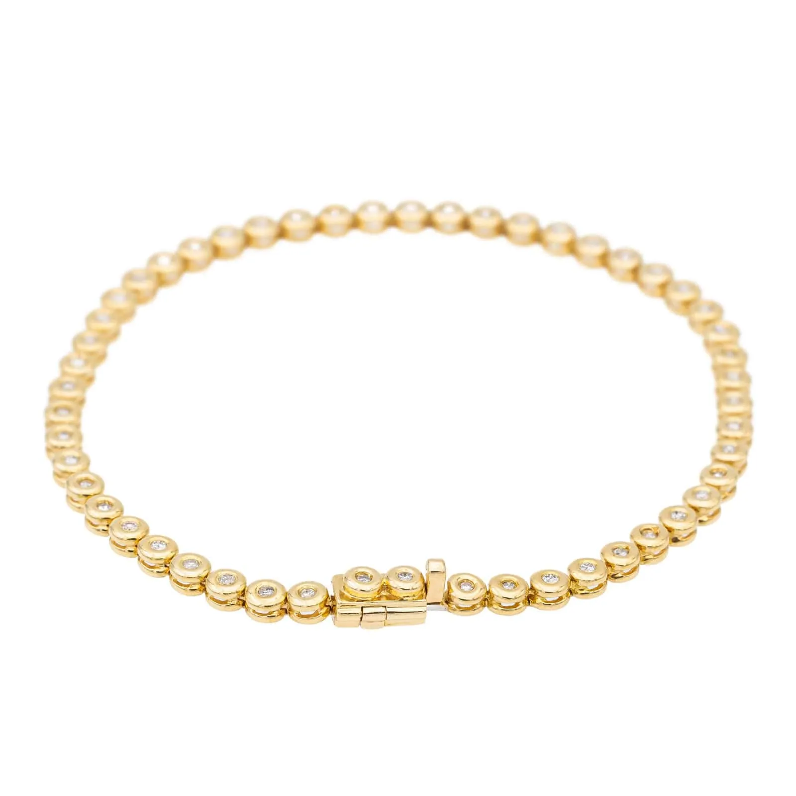 Bracelet Ligne Or jaune Diamant sold by 58 Facettes product image thumbnail 3