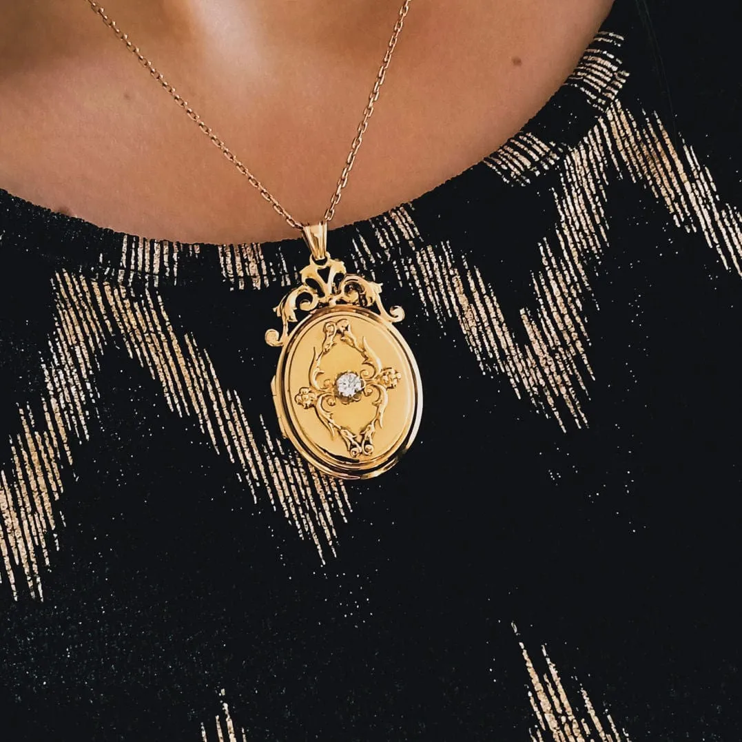 PENDENTIF MÉDAILLON OR JAUNE sold by 58 Facettes product image thumbnail 2