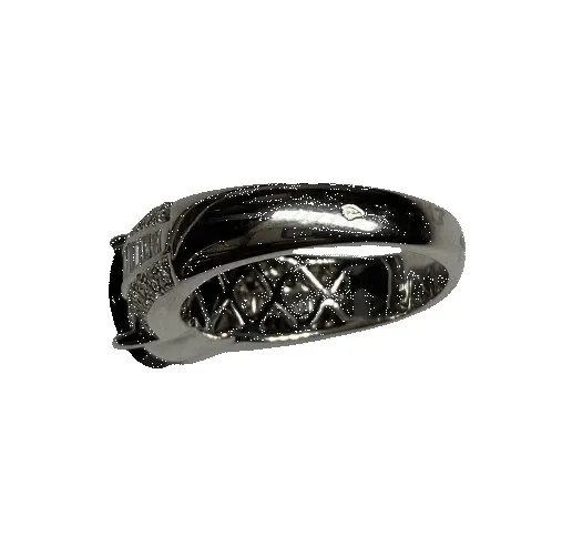 BAGUE OR BLANC RUBIS ET DIAMANTS sold by 58 Facettes product image thumbnail 4