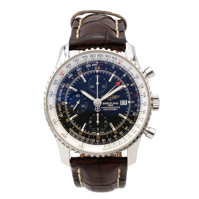 BREITLING - Montre Navitimer World Acier sold by 58 Facettes