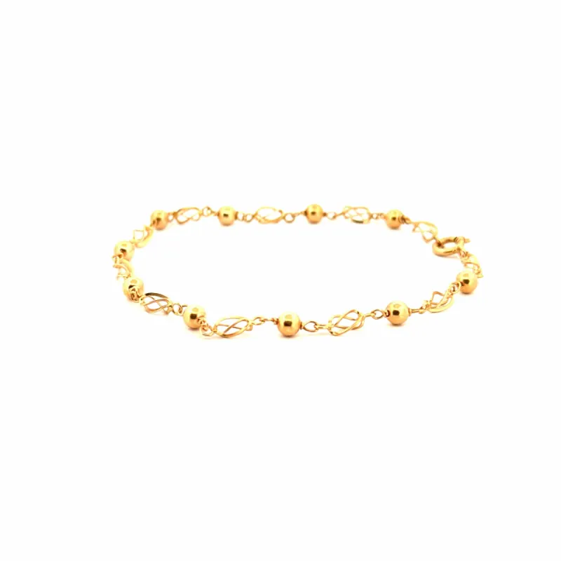 Bracelet Perles Or Jaune 18k sold by 58 Facettes