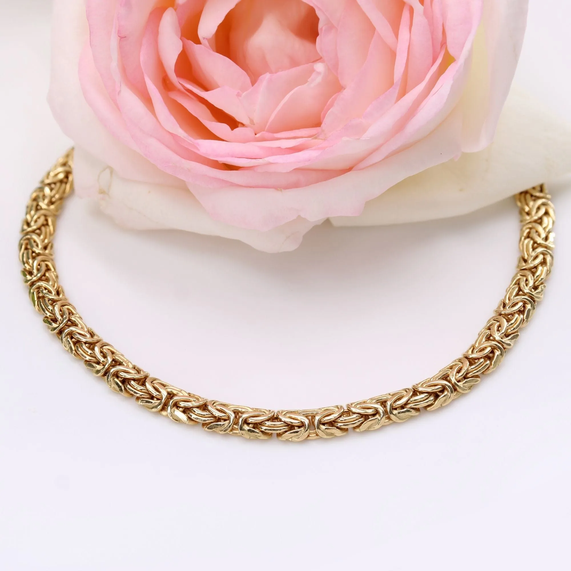 Bracelet or jaune maille entrelacée sold by 58 Facettes product image thumbnail 3