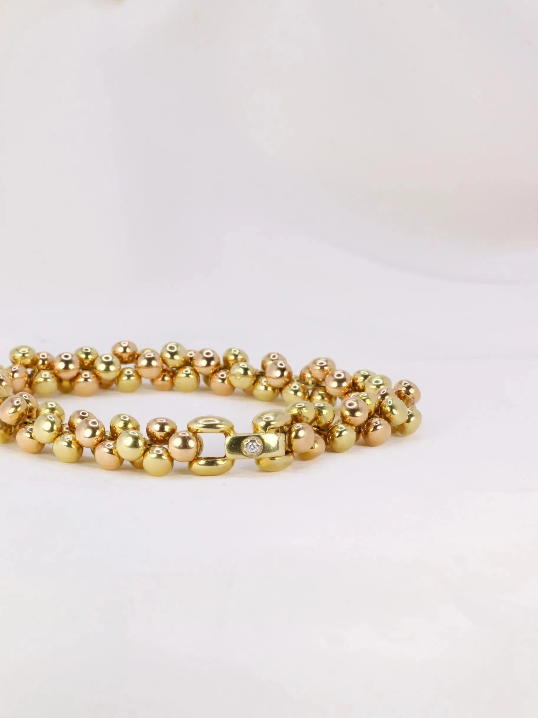Bracelet Chimento or jaune & rose sold by 58 Facettes product image thumbnail 5