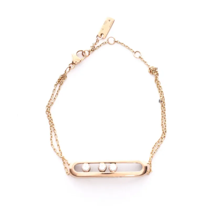 MESSIKA - Bracelet T.1 Move or jaune et diamants sold by 58 Facettes