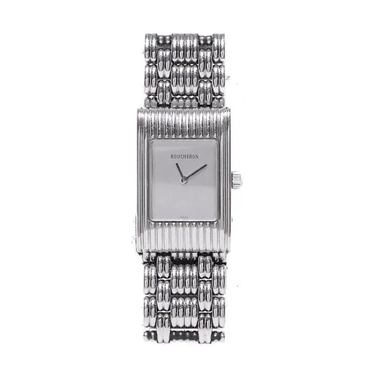 BOUCHERON - Montre Reflet en Acier avec deux bracelets sold by 58 Facettes
