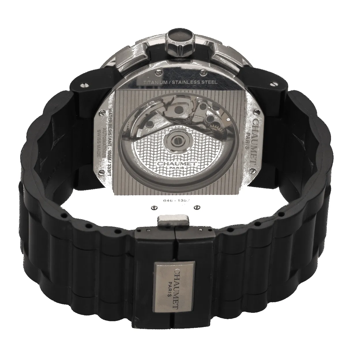 CHAUMET - Montre Class One Chrono XXL PVD et Acier sold by 58 Facettes product image thumbnail 3