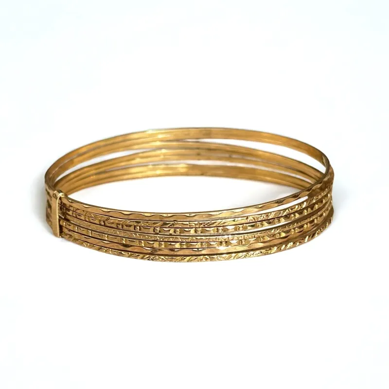 Bracelet semainier en or rose sold by 58 Facettes