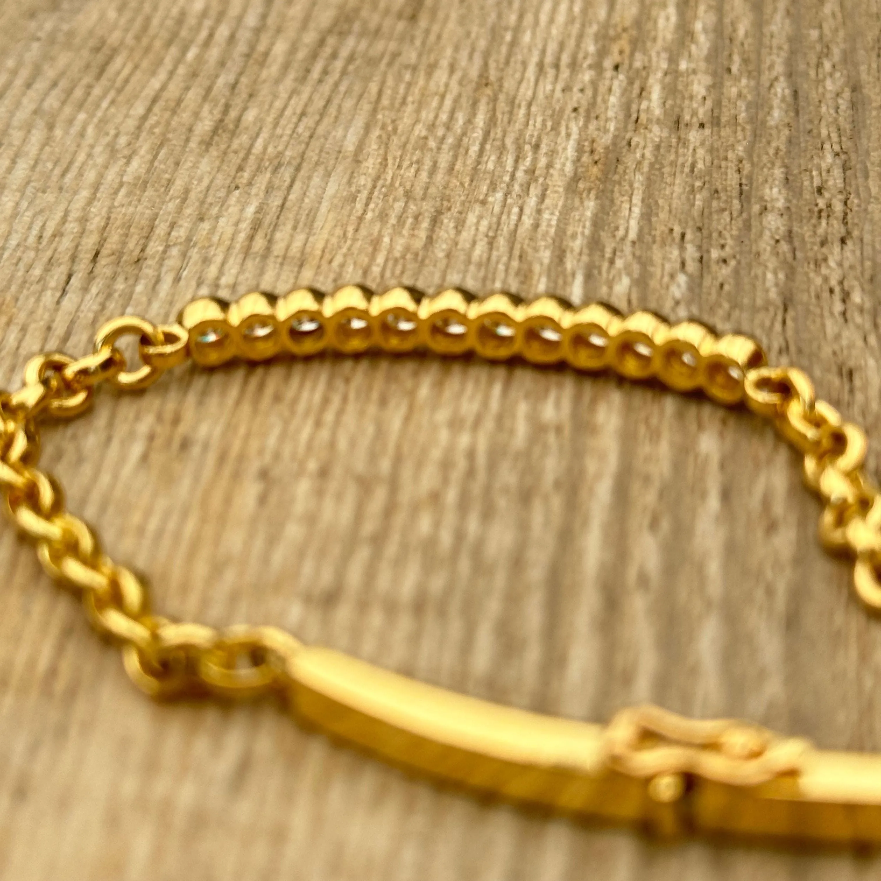 Bracelet or jaune diamants sold by 58 Facettes product image thumbnail 5