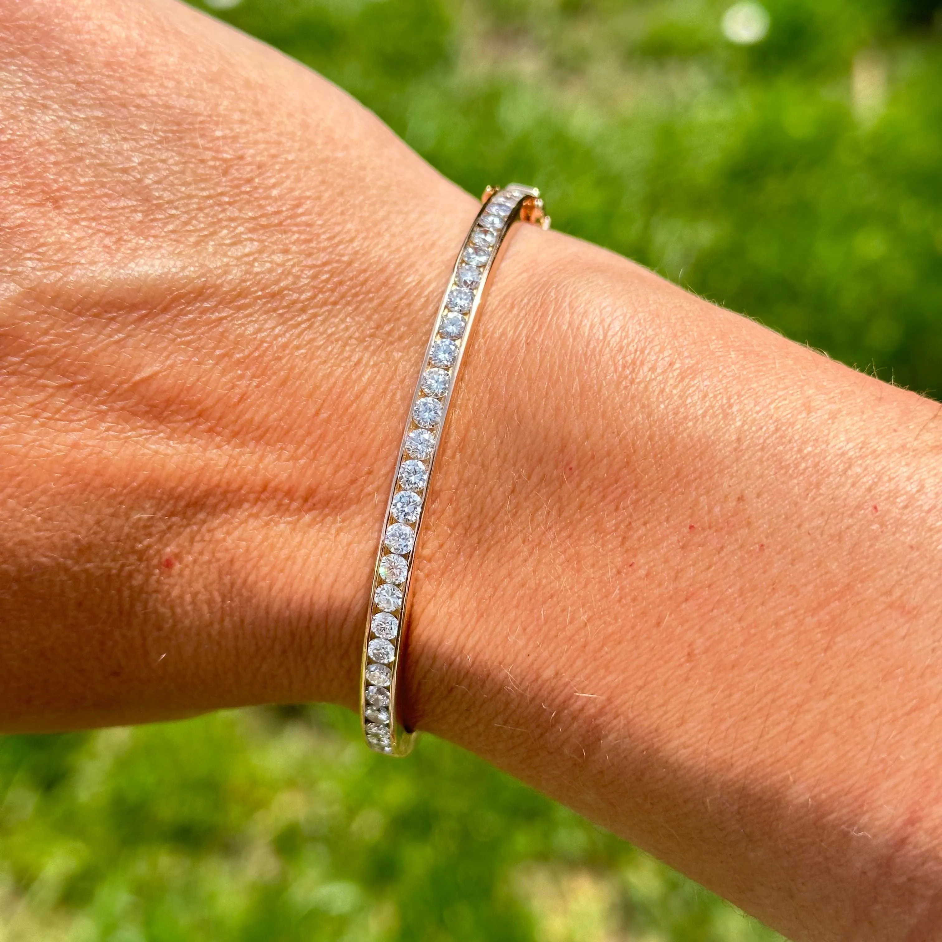 Bracelet or jaune diamants sold by 58 Facettes product image thumbnail 2