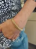 Bracelet or jaune maille américaine sold by 58 Facettes