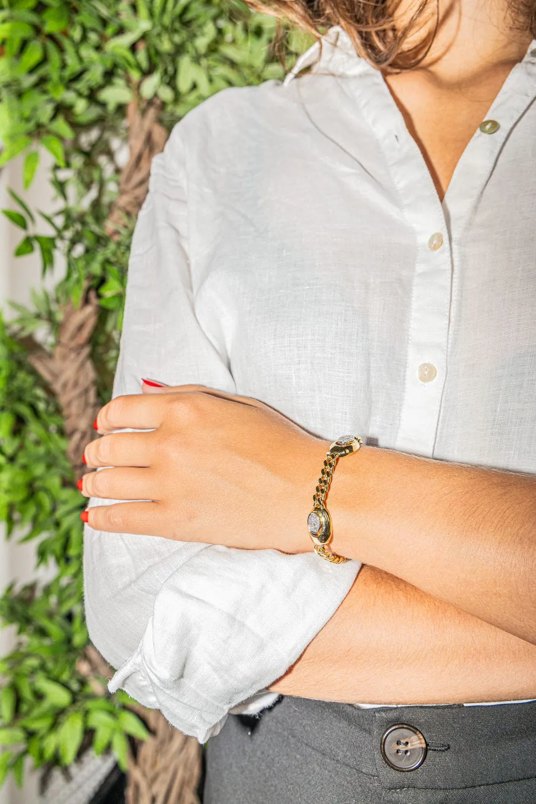 Bracelet Or jaune Diamant sold by 58 Facettes product image thumbnail 2