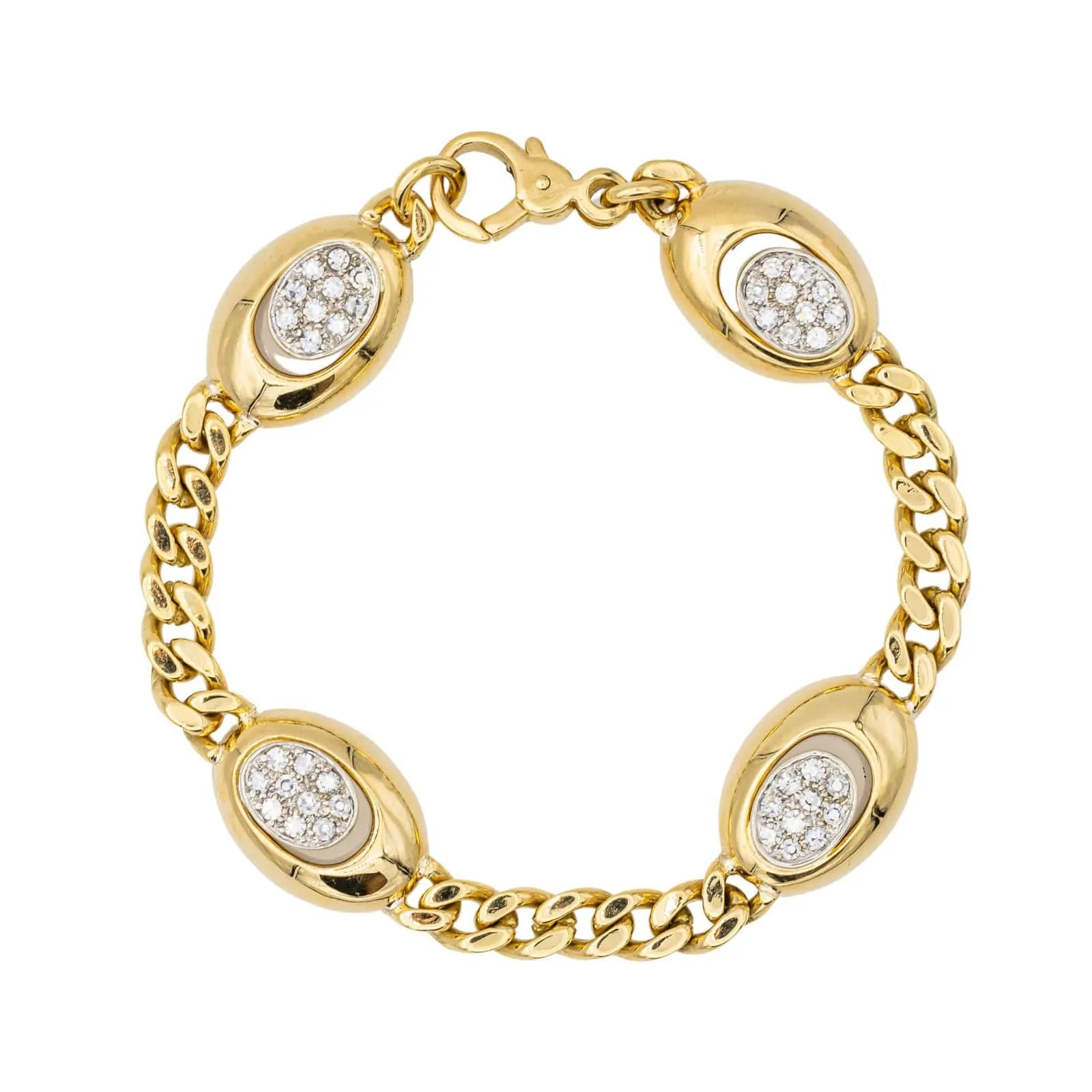 Bracelet Or jaune Diamant sold by 58 Facettes