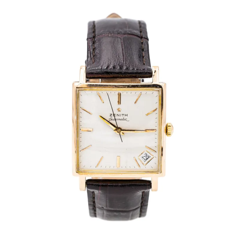 ZENITH - Montre Square or rose sold by 58 Facettes