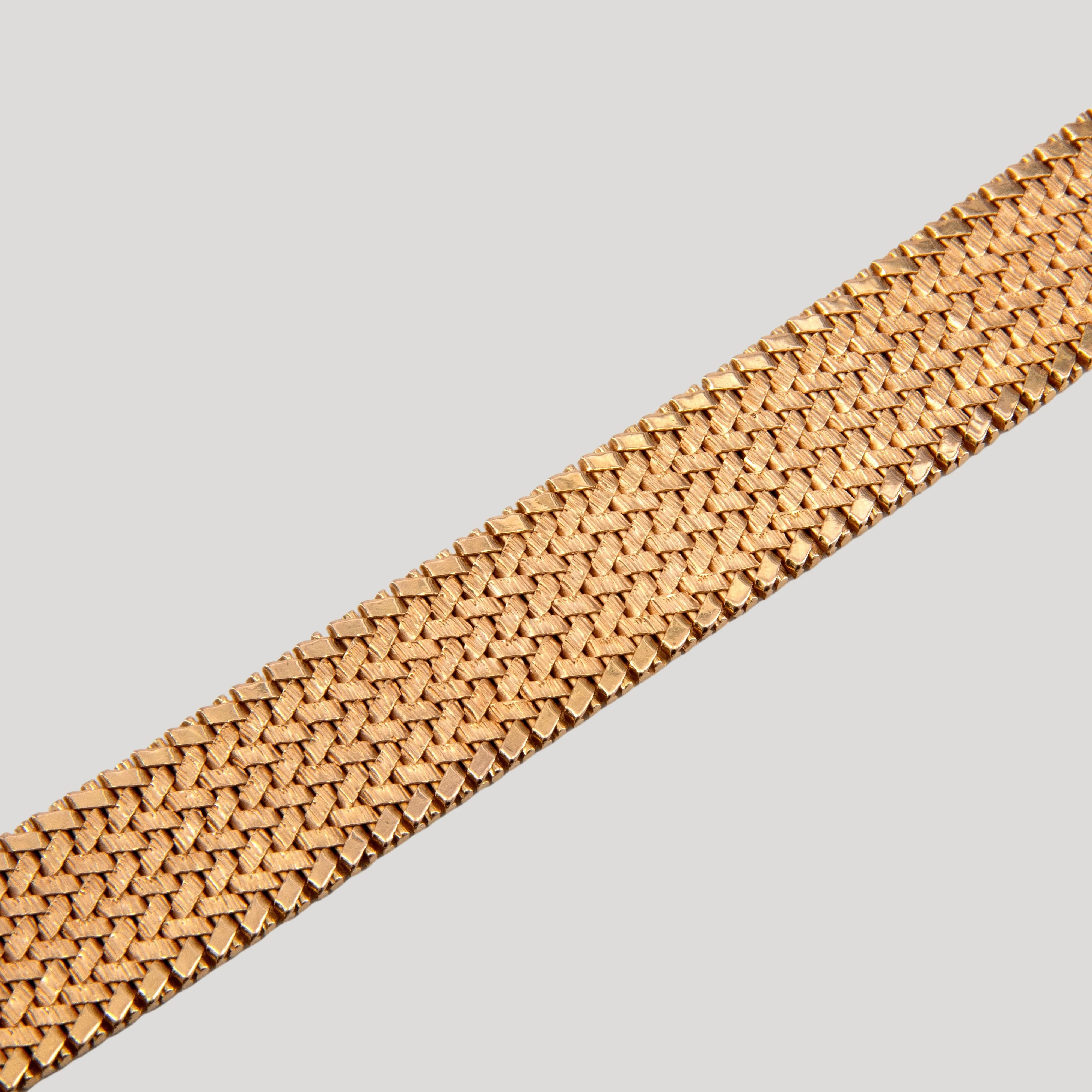 Bracelet maille plate tressée sold by 58 Facettes product image thumbnail 4