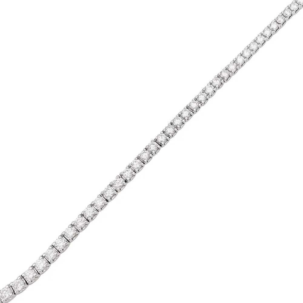 Ligne tennis or blanc diamants sold by 58 Facettes product image thumbnail 4