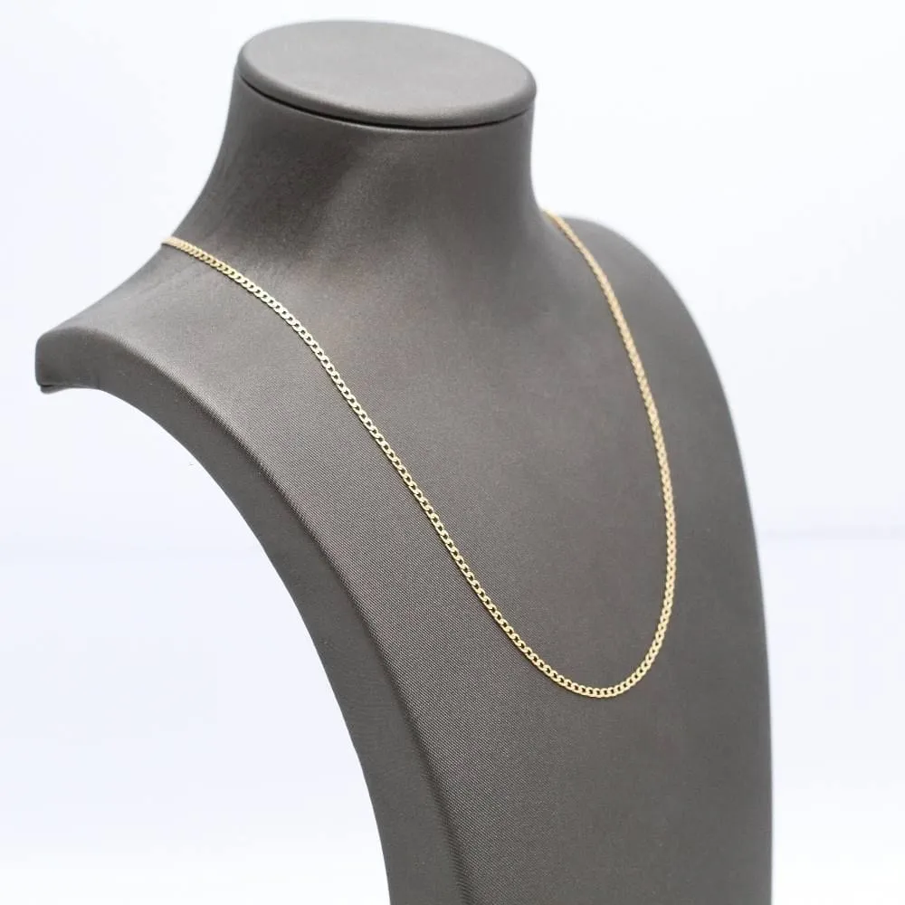 Chaîne gourmette en or jaune sold by 58 Facettes product image thumbnail 2