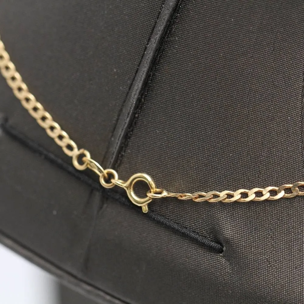 Chaîne gourmette en or jaune sold by 58 Facettes product image thumbnail 4