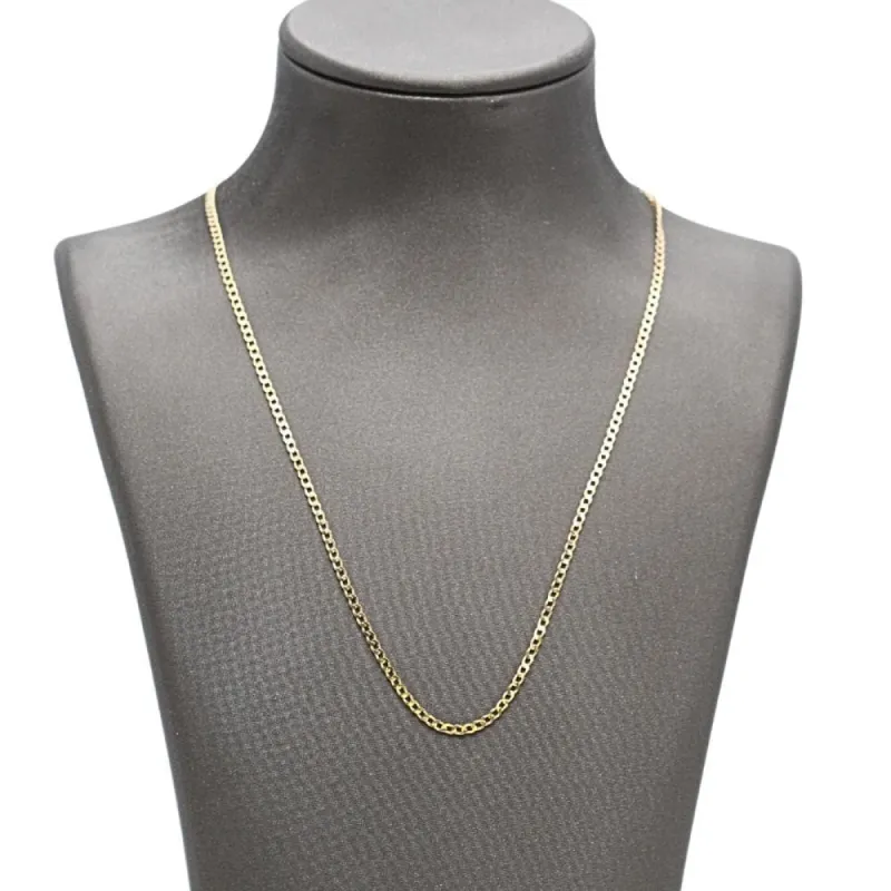 Chaîne gourmette en or jaune sold by 58 Facettes