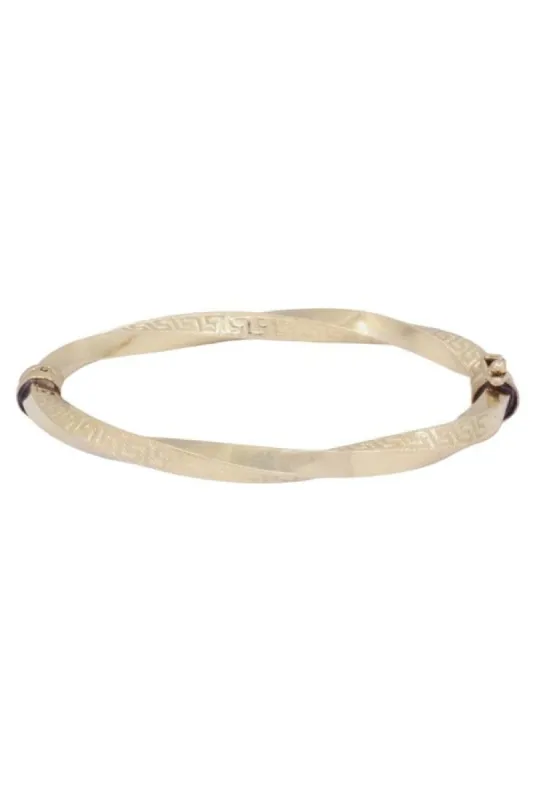 bracelet jonc ouvrant torsadé sold by 58 Facettes