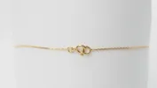 Bracelet souple en or jaune et diamants sold by 58 Facettes