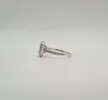 Bague or blanc sertie de diamants baguettes et diamants ronds sold by 58 Facettes