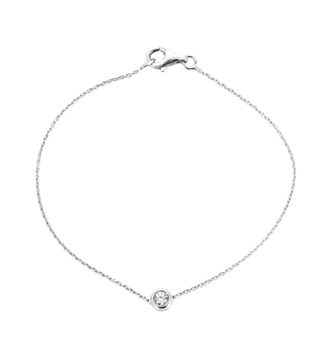 Bracelet en or gris et diamant sold by 58 Facettes