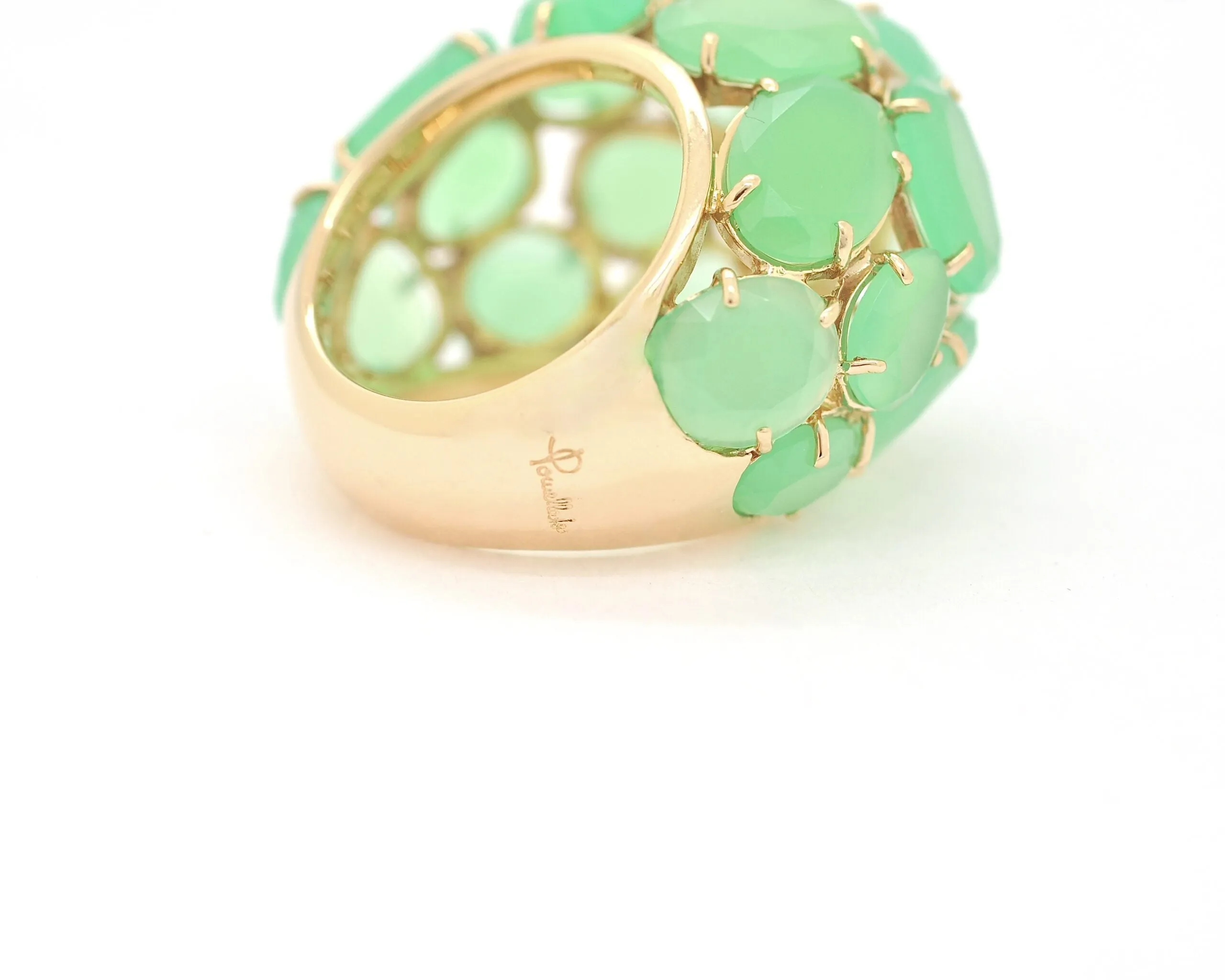 POMELLATO - Bague collection Capri avec chrysoprase sold by 58 Facettes product image thumbnail 3