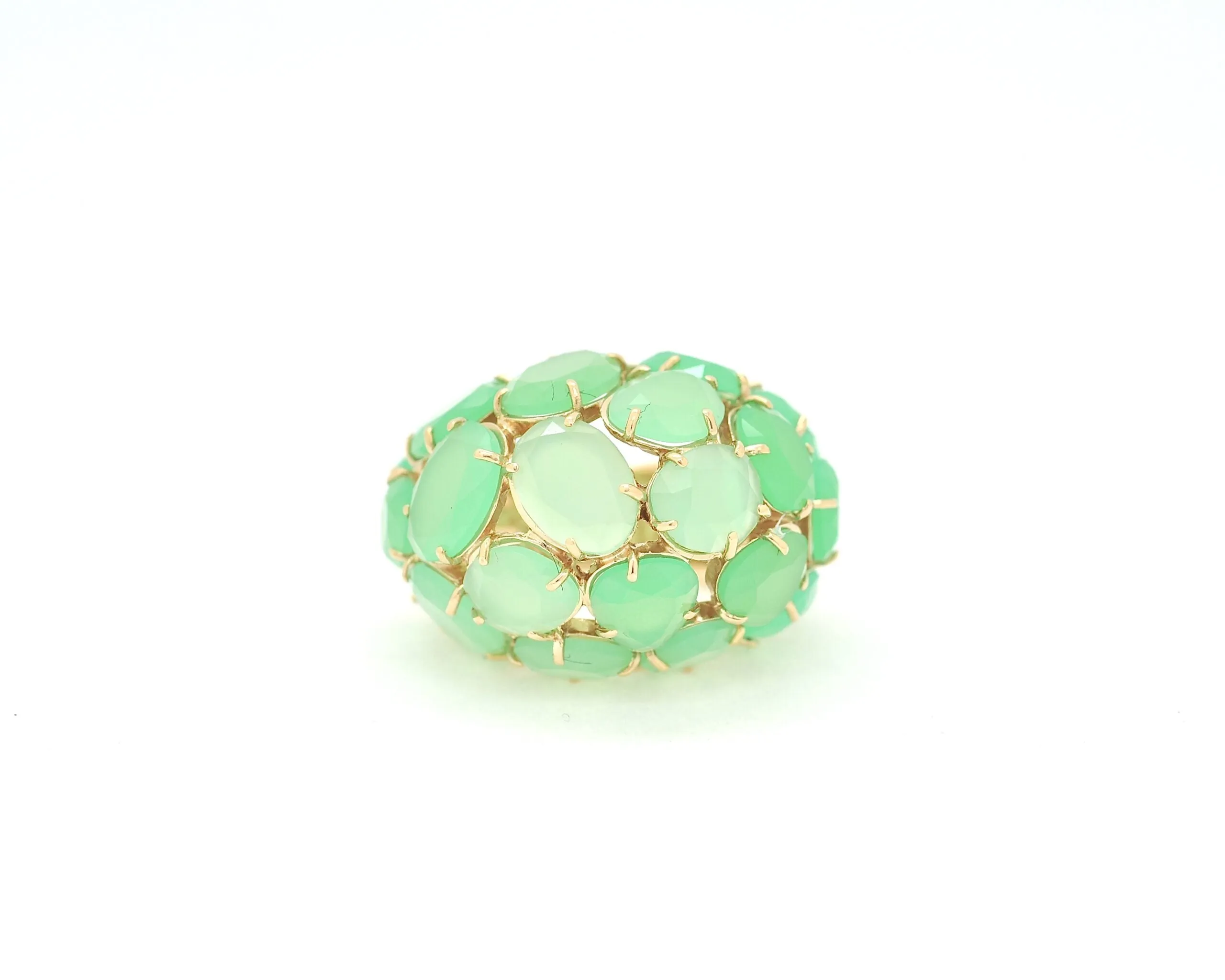 POMELLATO - Bague collection Capri avec chrysoprase sold by 58 Facettes