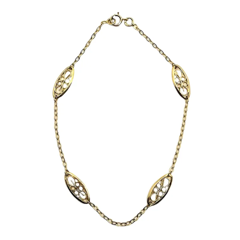 Bracelet filigrane or jaune sold by 58 Facettes