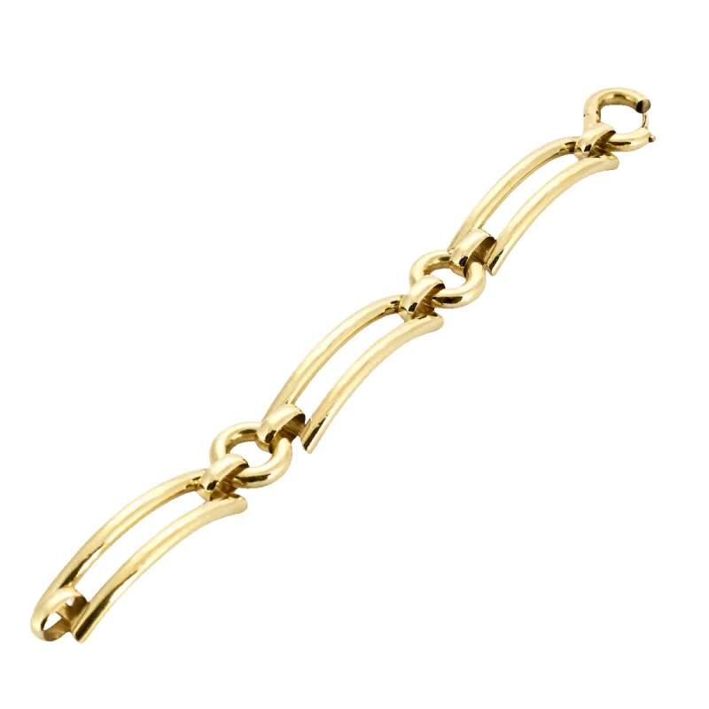 Bracelet moderniste or jaune sold by 58 Facettes