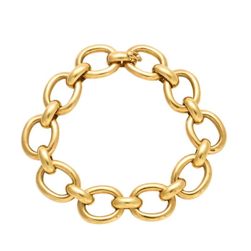 CARTIER - Bracelet baignoire en or jaune sold by 58 Facettes