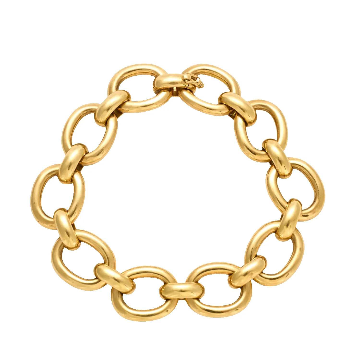 CARTIER - Bracelet baignoire en or jaune sold by 58 Facettes