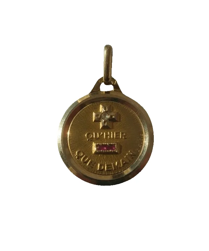 AUGIS - pendentif Médaille Amour sold by 58 Facettes