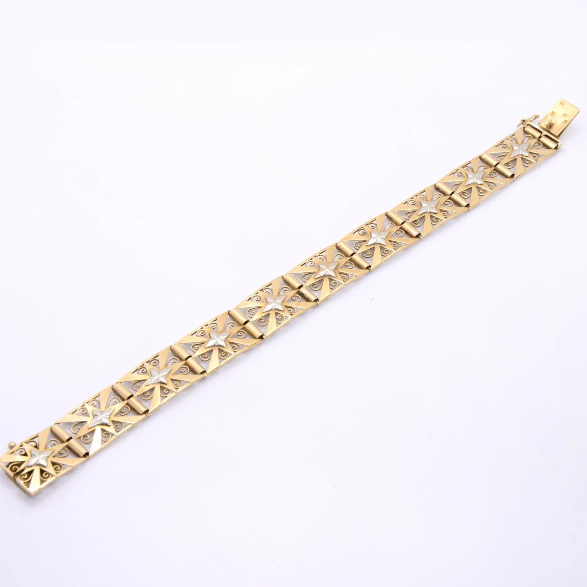 Bracelet ruban 2 ors 1950's sold by 58 Facettes product image thumbnail 4